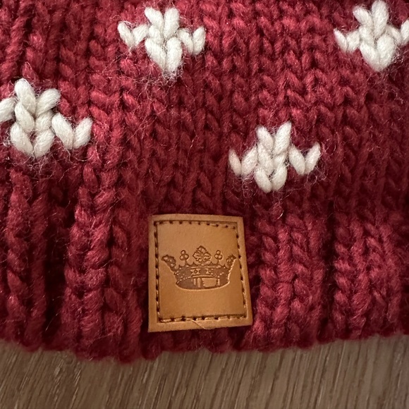 NWOT Pom Beanie - Picture 2 of 4